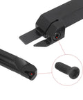 Pack Of 10 Premium M3 X 12mm Black Torx T10 Flat Head Screws For Cnc Carbide Insert Tool Holders in a close-up view.