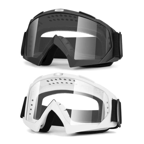 Protective Goggles 2 Pack Safety Eyewear For Nerf Battles And Game Play Dirt Bike And ATV Riding Motorcycle Use Lab And Workshop