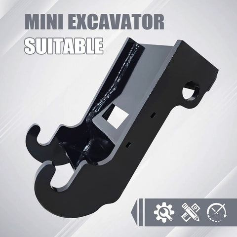 No Fuss Quick Connect Excavator Bucket Coupler Bracket For Easy Mounting On Bobcat E Series Mini Excavators E26 E63
