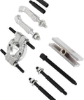 Heavy Duty Hydraulic Gear Puller And Bearing Separator Tool Kit Is A Bad Boy For Mechanics Who Want Zero Stress With Heavy Duty Forged Steel That Does Not Break Or Leak During Hard Work On Any Car Truck Or Machine Repair, bearing separator kit with puller arms and bolts