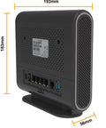 Ultra Fast 5G Indoor Router With WiFi 6 And Multi Port LAN For Home Or Small Office, VoNR And VoLTE Supported, rear view