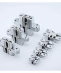 Rock Solid Heavy Duty Concealed Cabinet Hinges Deliver Smooth Folding Door Action With Zero Wobble Thanks To Beefy Double Springs built for closets