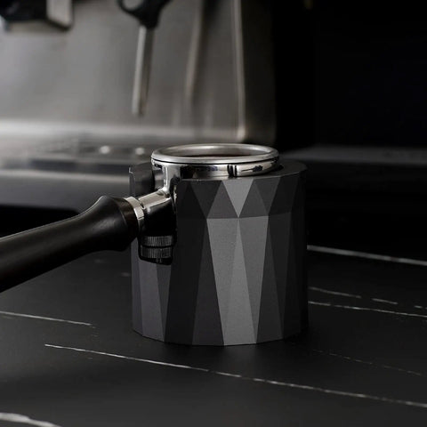 Coffee Portafilter Holder And Espresso Tamper Stand For Most 51mm, 53mm, 54mm, And 58mm Portafilters, Durable Aluminum Alloy Base