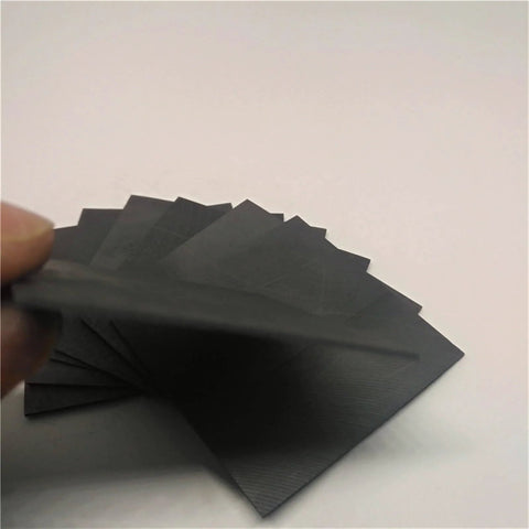 High Temp Graphite Plate For Electrodes And Pyrolysis Blocks Anti Corrosion Graphite Heat Sink Durable Low Porosity Conductive Material Easy To Machine High Purity Graphite With Compact Structure 100x50x5mm Pack Of Five stacked