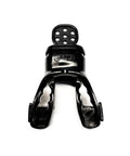 Custom Fit Moldable Mouthpiece for Scuba Regulators With Boil and Bite Fit Durable Dental Tech Black Regular Size Front View