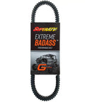 Beefed Up Heavy Duty CVT Drive Belt For Teryx UTVs 2016 And Up Built For High Temps And Extreme Abuse With Aramid Fiber Cord Replaces OE 590110043 Delivers Strong Power Transfer And Lasts Through Rough Demanding Trails