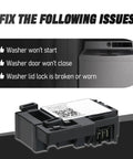 No Sweat Ge Top Load Washer Lid Lock Switch Wh01X27954 includes troubleshooting tips for washer issues.