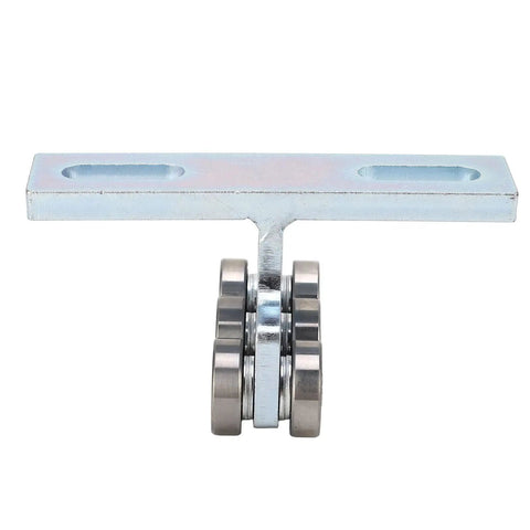 Heavy Duty 6 Wheel Trolley Electric Hoist With Silent Rolling Bearings For Sliding Doors, galvanized steel carrier with wheels.