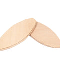 Two biscuit joiner blanks from 200 Pcs Assorted Beech Wood Blanks For Biscuit Jointer No 20 And No 0 Flattened And Glue Ready Built For Tenon Machines