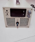 Front view of Beefy Adjustable Switching Power Supply 2000W DC Output With 0 To 300V 400V 500V And 600V Settings, dual LED display.