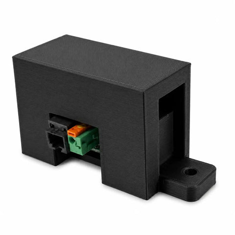 Tough As Nails Shunt Cover Compatible With Victron Bmv 700 710 712 Smart Screw Mount, black plastic protective enclosure.