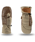 Polar Mitt Dry Earth Small Medium Cold Weather Ready - Waterproof 30k breathable shell with palm reinforcement, front and back