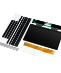 Replacement Monochrome Lcd Screen For Saturn 4 Ultra Resin 3D Printer Featuring 16K Resolution And Rapid Exposure To Generate Bangin Print Quality And Sick Surface Finish For Your Daily Maker Setup, showing assembly parts.