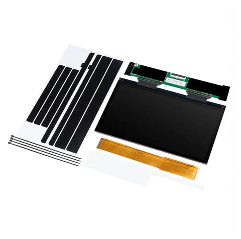 Replacement Monochrome Lcd Screen For Saturn 4 Ultra Resin 3D Printer Featuring 16K Resolution And Rapid Exposure To Generate Bangin Print Quality And Sick Surface Finish For Your Daily Maker Setup, showing assembly parts.