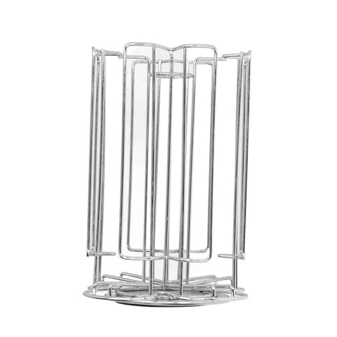 Metal Coffee Pod Storage Rack For Easy Grab And Go Capsule Organization Iron Construction Sleek Modern Capsule Holder Stand.