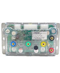 Straight Slick EBike Controller Electric Motorcycle Drive With Bluetooth Module Nd72260X80 Brushless Unit front view with connectors.