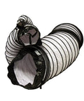 Air Ventilator White Ventilation Duct Hose 14 Inch By 25 Feet Fully Stretched Lightweight Duct For Blower Setups Ultra Compressible