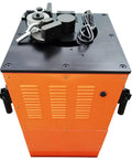 Badass 110V 1700W Electric Rebar Bender And Cutting Machine With Foot Switch for Round Steel Rods Up To.98 Inch Diameter, top view showing controls.