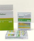 Wide Range PH Test Strips 0 To 14 For Home Use Pool Water Cosmetics Lab Classroom Testing Easy Litmus Paper with packaging displayed