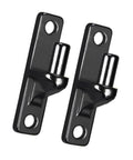 Four Pack Wall Mount Gate Hinges For Outdoor Chain Link Fence Gates With Five Eighth Inch Pin Easy Install Durable Exterior Hinges