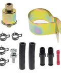 Universal 6 Volt Inline Electric Fuel Pump With Installation Kit 5-8 PSI Five Sixteenth Inch Inlet And Outlet Plug And Play Ready components