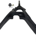 Front Left Lower Suspension Control Arm And Ball Joint Assembly Fits Chevrolet Silverado 1500, Cadillac Escalade ESV EXT And Suburban; Durable, Easy Install For Smooth Ride And Precise Alignment. Black steel front left lower control arm with ball joint and hardware