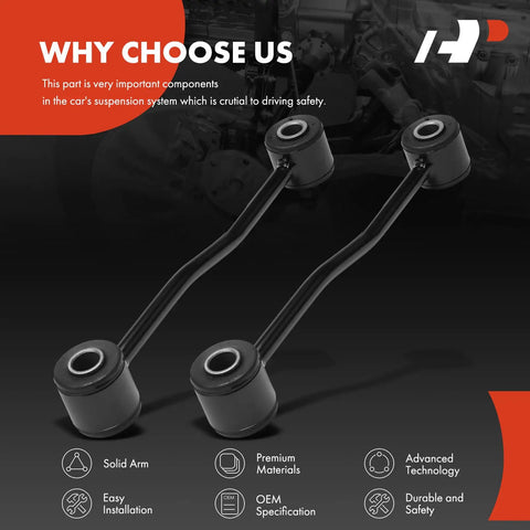 Set Of Two Rear Sway Bar Links For Jeep Grand Cherokee WJ 1999 2004 Stabilizer Links For Left And Right Sides Easy Install