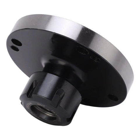 ER25 Collet Chuck 100mm Carbon Steel Tool Holder For CNC Milling Machines And Lathes Ultra Precise 0.005 Inch Accuracy Rock Solid Tool Grip And Quick Setup For Machinists And Workshops, black ER25 D100 collet chuck