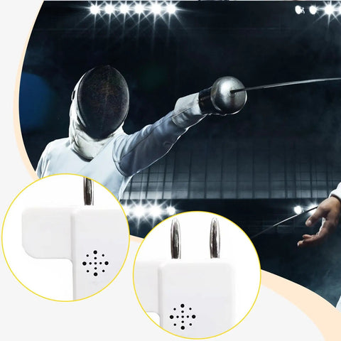 Fencing Target Standalone Practice Tool With Audio Visual Alerts For Epee Pro Grade Accuracy Portable Training Equipment