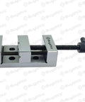 Beefy Mini Steel Vise For Precision Milling And Lathe Work 2 Inch Jaw 50 mm Jaw Width 90 X 50 mm Base Precise Ground Vice With 45 mm Opening And Built In Horizontal And Vertical Vee For Gripping Round Jobs, steel bench vise