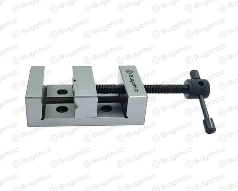 Beefy Mini Steel Vise For Precision Milling And Lathe Work 2 Inch Jaw 50 mm Jaw Width 90 X 50 mm Base Precise Ground Vice With 45 mm Opening And Built In Horizontal And Vertical Vee For Gripping Round Jobs, steel bench vise
