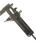 Pocket Vernier Caliper Ruler 0 To 50mm For Precise Outer Inner Diameter Measurements Zinc Aluminum Alloy Sliding Scale