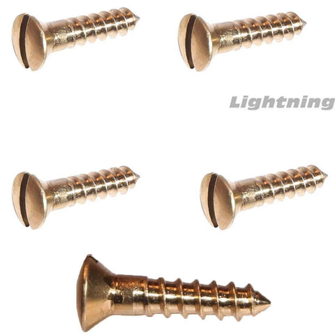 Silicon Bronze Wood Screws, Oval Head, Slotted Drive, Size 8 By One Half Inch, 50 Pack, exterior and interior use