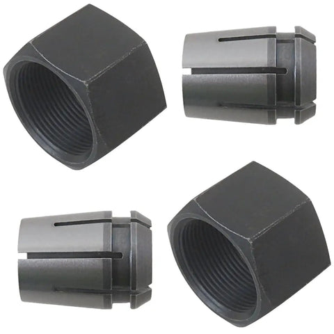 Half Inch Router Collet Kit With 12.7mm Shaft For Dewalt DW618B3 B3E And MRC23EVSK Models showing 2-pack metal collets
