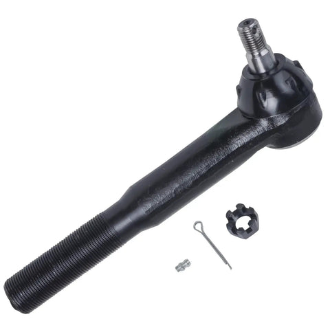 4x4 Front Inner Tie Rod And Drag Link Kit For Ford F 250 Super Duty 1999 2004 4WD Upgrade Beefed Up Heavy Duty Replacement For Precise Steering And Off Road Durability, black steel tie rod with hardware