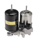 Badass Heavy Duty Abs Brake Booster Pump Assembly Compatible With Toyota Prius Rav4 Lexus Hybrid 2010 To 2018 side view showing dual chamber design.