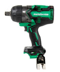 High Torque Cordless Brushless Three Quarters Inch Square Drive Impact Wrench Tool Body Only With Friction Ring Grip