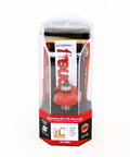 Depth Rabbeting Router Bit With Bearings, Adjustable Cut Depth 5/16 3/8 7/16 1/2, 2 Cutters, 1 3/8 Diameter, 1/2 Shank in package