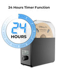 Filament Dryer Box Pro With 360 Degree Heating And Fan, dustproof storage for 1.75mm and 2.85mm filaments, with 24-hour timer display