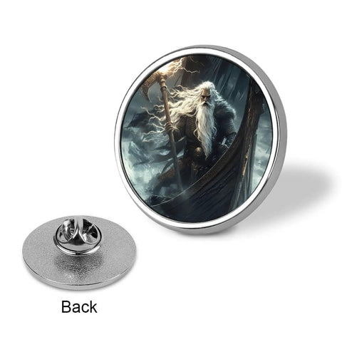Dragon Boat Button Pins Round Lapel Badges Funny Office Gift For Bosses And Weddings Easy Clip On Durable Wearable