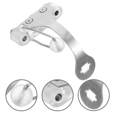 Pro Grade Stainless Steel Epee Socket Replacement For Fencing Training And Competition Heavy Duty Socket Bracket close-up view