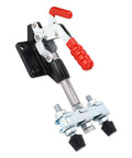 Push Pull Toggle Clamp For Quick On The Fly Fastening In Electronic Assembly And Welding Projects With A Versatile Compact Design Built From High Carbon Steel Durable One Piece
