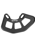 ISCG05 Bash Guard For 22T To 40T Chainrings, Aluminum 7075-T6 1X Downhill MTB Guard, black 7075-T6 aluminum