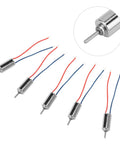 Dope Tiny Mini DC Motor 4.5V 32250RPM Coreless Vibrating Motor Replacement For Robot Steering Gear Drone Electronic Greeting Card Model Toy Five Pack