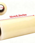 Top Tier Disposable Shoe Film Refill Rolls For Automatic Shoe Cover Machines, 16cm roll, PE plastic for cleanup.