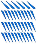 100 Pcs TPU Arrow Vane Replacement Fletching For DIY Archery Easy Install Bulk Pack For Archery Practice Hunting Target Shooting And Daily Arrow Maintenance