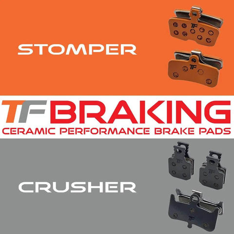 High Performance Beefy Ceramic Disc Brake Pads For Shimano Four Piston Calipers Saint XTR SLX XT And TRP Quadiem DHR EVO