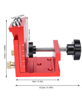 Heavy Duty Pocket Hole Jig Kit With Dual Scale Sliders And Precision 15 Degree Angle for precise cabinet joint angles.