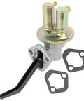 Heavy Duty Electric Fuel Pump Assembly For Ford Bronco 1969 To 1974 Straight Swap Featuring Integrated Liquid Sensor Technology, showing pump with gaskets.