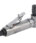 Heavy Hit Industrial 90 Degree Air Die Grinder Pneumatic Right Angle Grinding Machine with Copper Motor, compact design.